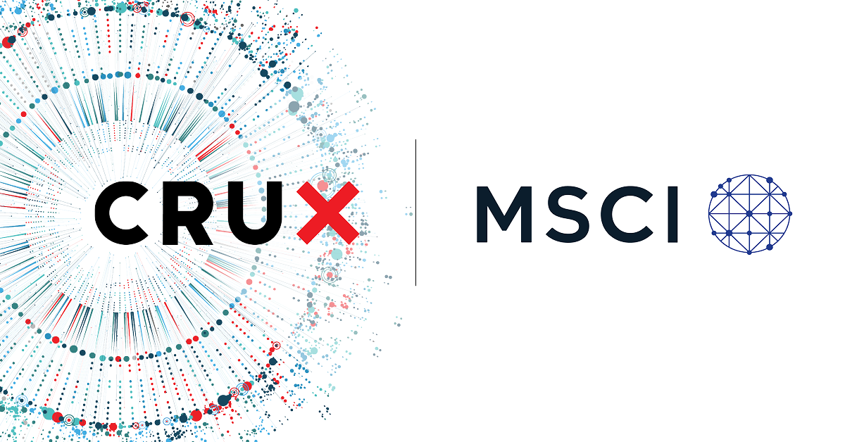 Crux Informatics and MSCI Enter Agreement to Expand Turnkey Access to MSCI’s Risk Factor Models Through the Cloud